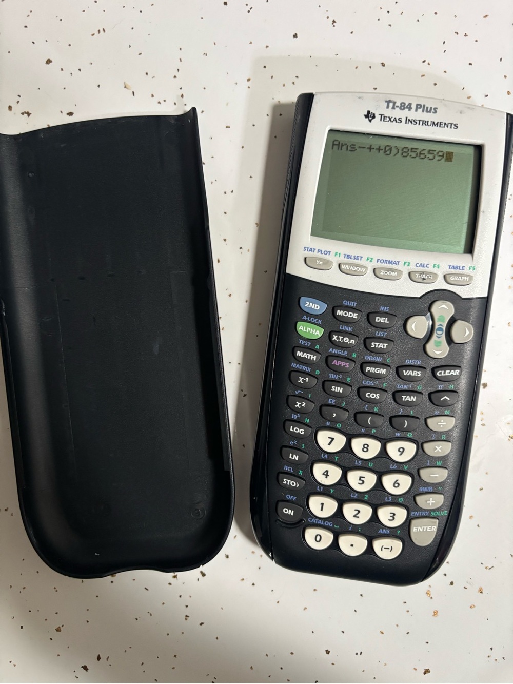Texas Instruments TI-84 Plus Graphic Calculator - Black